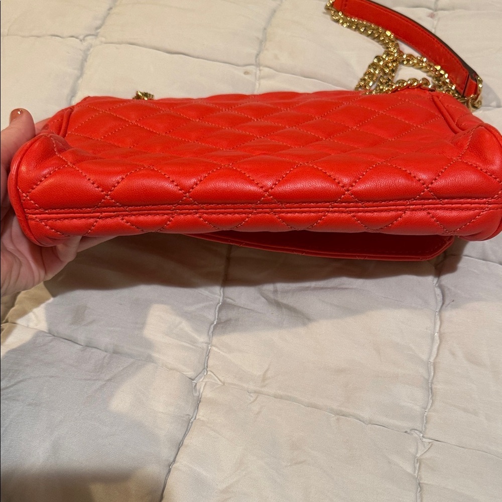 Michael Kors Vivianne Quilted Shoulder Crossbody Leather Purse Bag - Picture 5 of 8